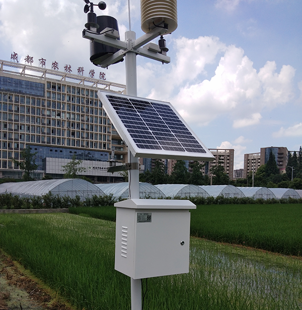  豪门国际气象监测站成功应用于成都农林科学院项目