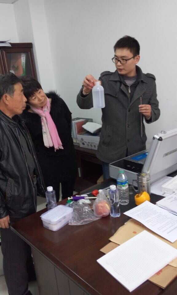 豪门国际在江苏兴化进行农药残留速测仪培训
